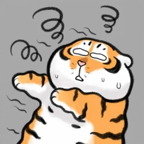 133 Ảnh Hổ Mập Meme kết hợp bộ lông cam nổi bật và biểu cảm vô tri hài hước