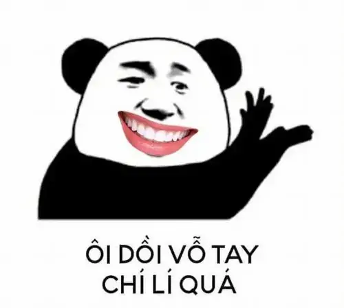71 Meme Gấu Trúc Cười híp mắt hay nhếch mép khi muốn trêu chọc bạn bè