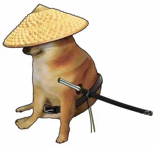 29 Dòng chữ M cố tình chen vào câu thoại làm ảnh meme Cheems nghe ngọng đáng yêu, còn chú chó thì nhìn tỉnh bơ
