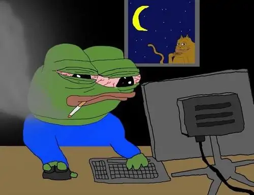 350 Ảnh Meme Ếch Xanh Pepe cùng ánh nhìn tinh quái tạo cảm giác trêu chọc cà khịa