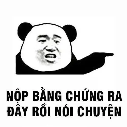 20 Ảnh vui gấu trúc chìa xấp giấy như bằng chứng, caption nộp bằng chứng ra đây khiến cuộc cãi vã bỗng nghiêm túc