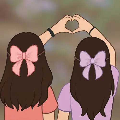 187 Ảnh Avatar Cho Bạn Thân 2 Người ngầu vô tri nhiều phong cách cho cặp đôi bestie