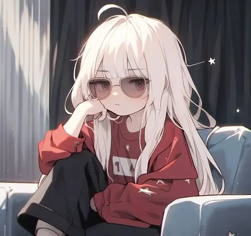 Sưu tầm 162 Hình Ảnh Chibi Nữ Ngầu cá tính với áo phông rộng và thần thái lạnh lùng