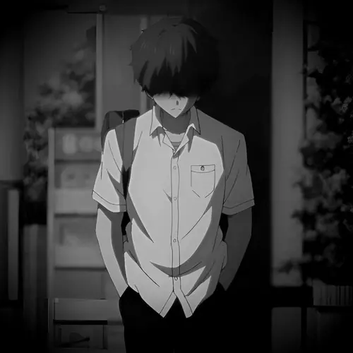 Loạt 182 Ảnh Avatar Nam Anime Buồn mang nét cô đơn và ánh mắt trầm lắng